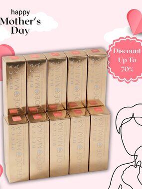 10 Becca Khloe Kardashian & Malika Haqq Ultimate Lipstick Love W- Hot Tamale